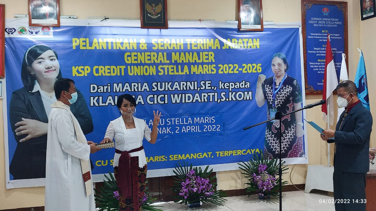 Pelantikan GM, Klaudia Cici